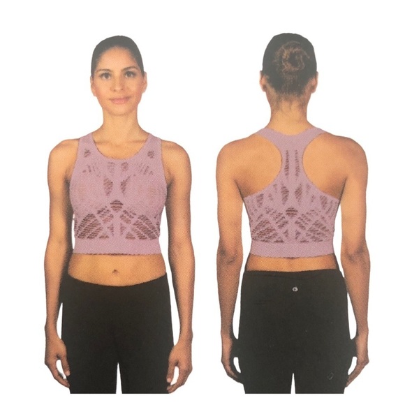 90 Degree By Reflex Cutout Cropped Seamless Top - Picture 11 of 15